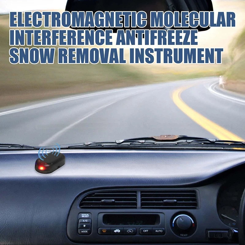 Pequeno Multifuncional Solar Energy Snow Plow Car, Prático Economizar Tempo, Muito Eficaz, Não Dano a Superfície do Veículo, Novo