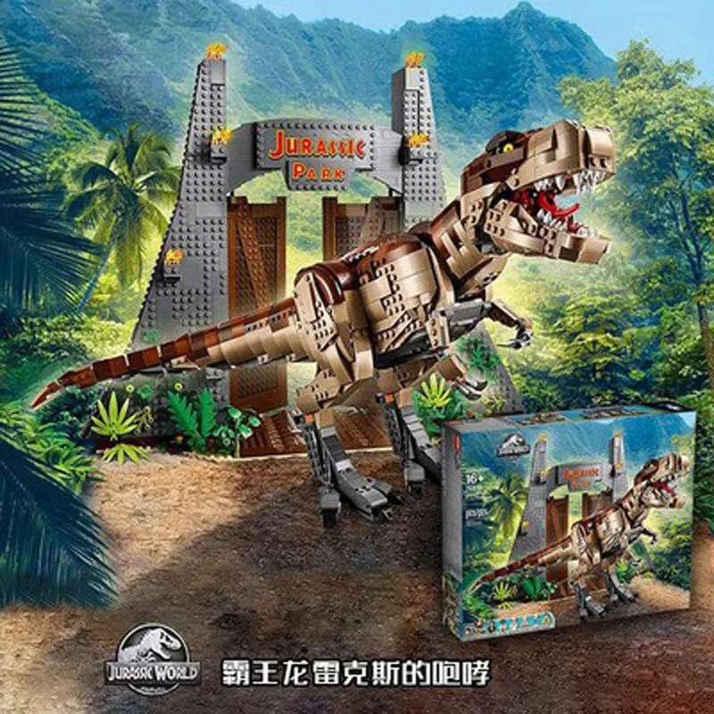 

76968 Creative Series Model Ornament 3120 Pieces Tyrannosaurus Rex Dinosaur Decoration Boys' Assembly Building Blocks Toy