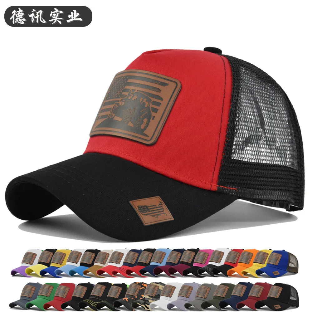 New Unisex Fashion Spring Summer Baseball Cap Snapback Mesh Hat Men Women Hip Hop Cap Outdoor Casual Sun Trucker Hat Duck Tongue