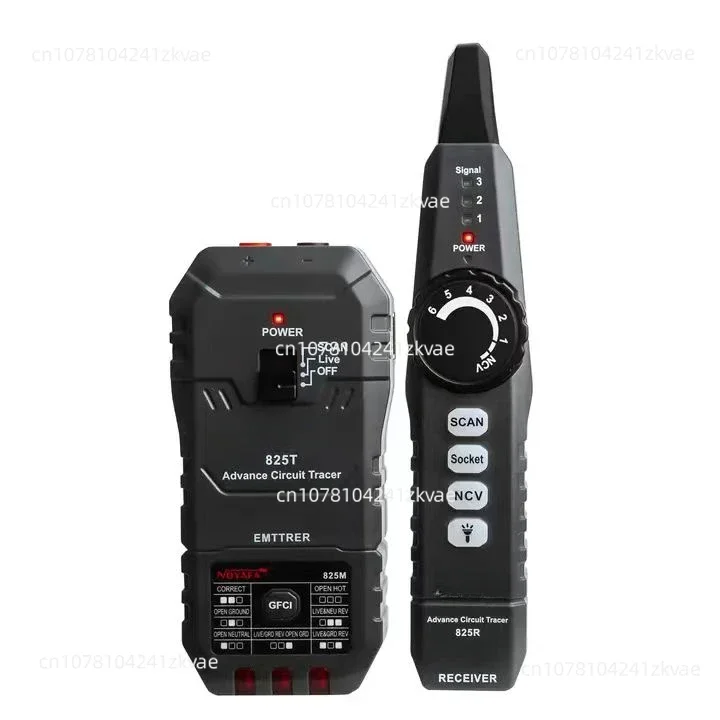 NF-825 TMR Optical Wire Meter Tracer Digital Network Cable Tester Rj45 Network Line Finder Multifunctional Wire Tracker