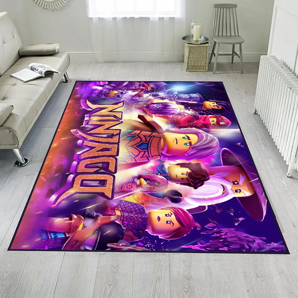 

Cartoon N-Ninjago Cool Door Mat Entrance Non-slip Washable Kitchen Carpet Living Room Hallway Rug Bathroom Decoration