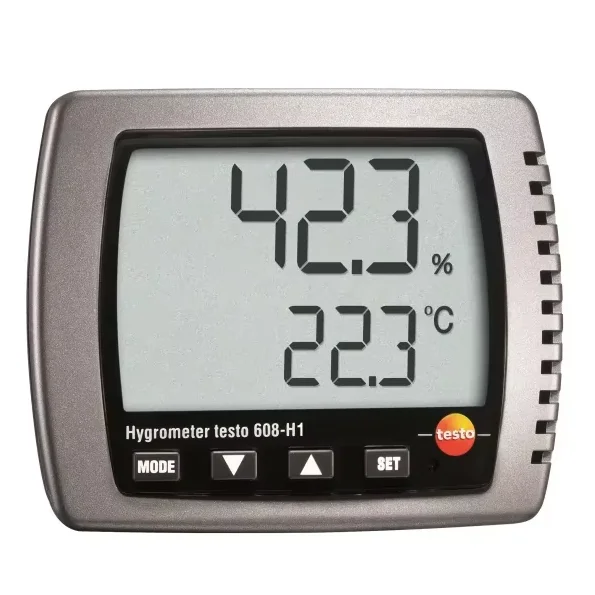 

Testo 608-H1 Digital Thermal Hygrometer 0560 6081 Humidity and Temperature Meter 0 to +50C 10 to 95 %RH