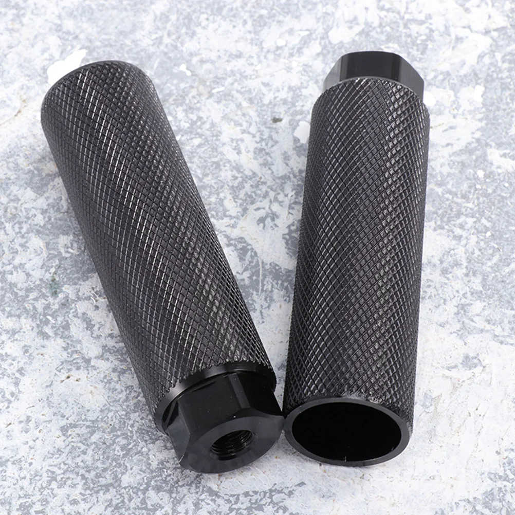 

4Pcs Detachable Bike Pegs Cylinder Shaped Non-Slipping Grooves Safe Durable Bicycles Accessory Pegs for Bike Peg