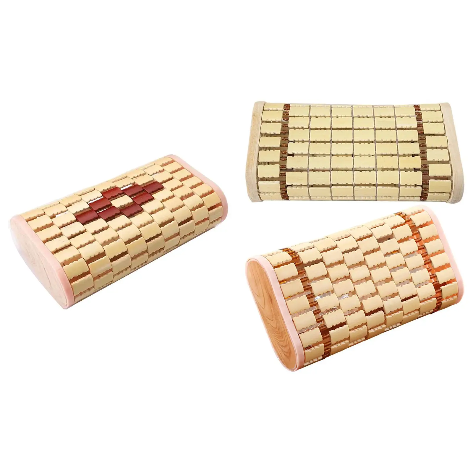 وسادة مسند رأس من الخيزران وسادة ساونا ناعمة للبالغين توفر سبا منزلية رائعة #4