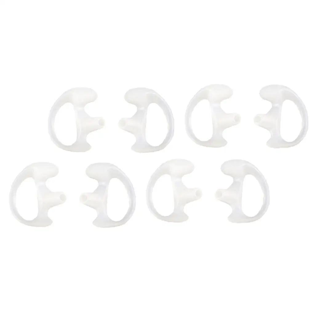 4 Pairs of Replacement earplugs Made of Soft Silicone Eararm for