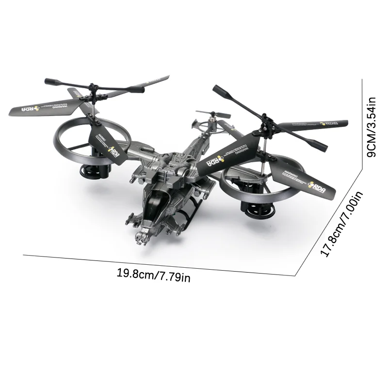 YD713 هليكوبتر 2.4G أربع قنوات 3.5CH ارتفاع ثابت جيروسكوب دقيق مقاومة للسقوط RC DroneToys هدية للطفل #6