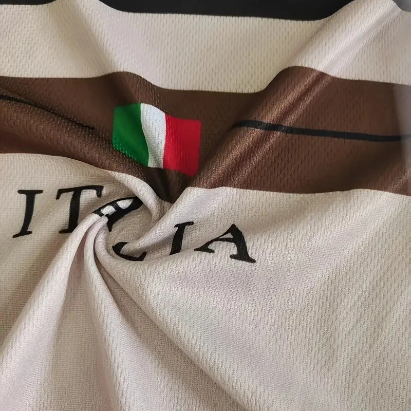 ميلانو إيطاليا الراقية التباين اللون إلكتروني طباعة موضة الشارع تي شيرت غير رسمي ملابس للرجال تنفس التجفيف السريع Fadeless