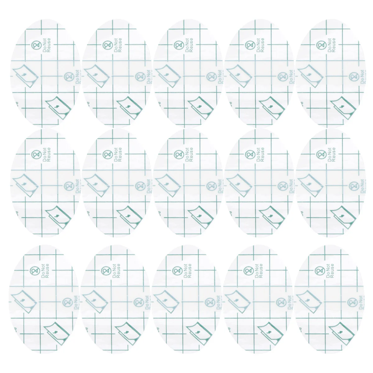 

1Set 40 Sheets Wear Resistant Heel Liners Invisible Adhesive Gel Pads for Foot Friction Protection Heel Grips for Women Facing