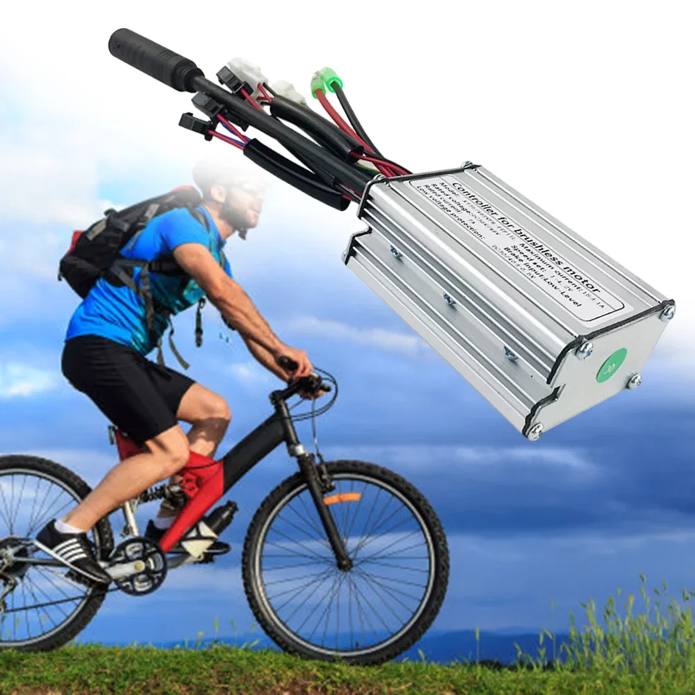 

250W-350W Electric Bike Controller KT15A Ebike Sine Wave SquareWave Controller Brushless Motor Bicycle Replacement Accessories