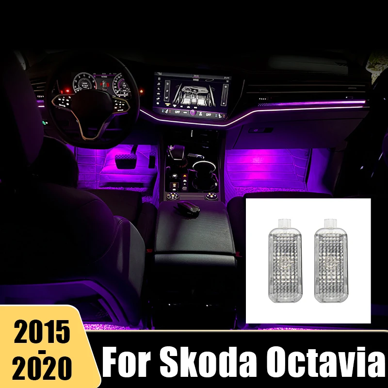 

Footwell Lamp Atmosphere Light For Skoda Octavia A7 MK3 5E 2015 2016 2017 2018 2019 2020 LED Ambient Light internal Accessories