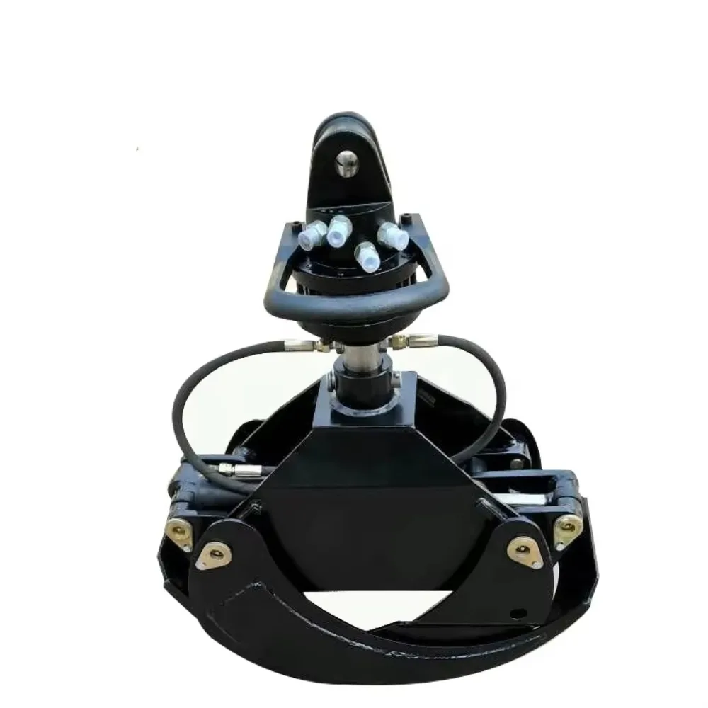 Hydraulic grab bucket rotator for spare parts of small excavators can rotate infinitely 360 degrees