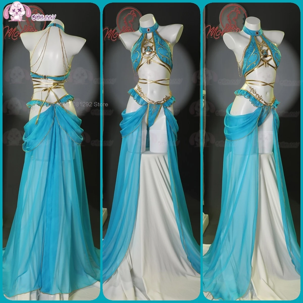 Game The Legend of Zel Cos da  Cosplay Costume Princess Zel Cos da Sexy lingeries dancing Girl Dress Female Halloween