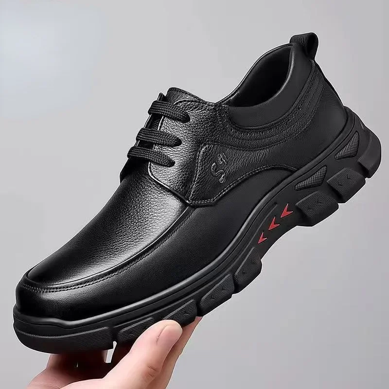 Mocasines informales ligeros para Hombre, zapatos cómodos para caminar al aire libre, suaves, Retro