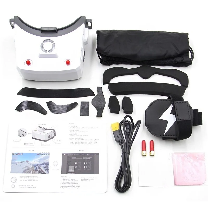 Used for  Digital/analog Eye Mask Glassescrossover  Head-mounted Low Latency DVR