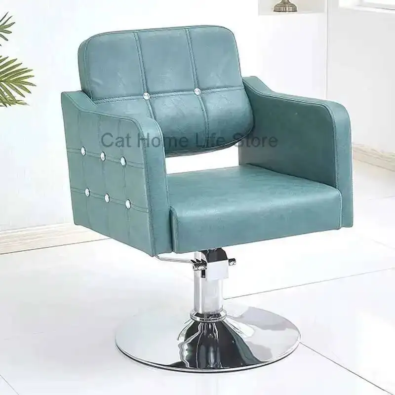 

Reclining Chair Hairdresser Adjustable Barber Vintage Aesthetic Salon Beauty Salon Saloon Products Barbers Professional Pedicure