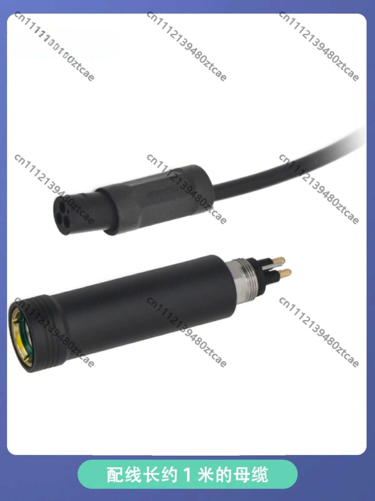 M10 Connector Underwater LED Fill Light With Cable Deep Water Waterproof Lighting Lamp Auxiliary Light Source