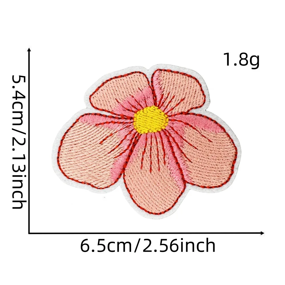 Cartoon Fairy Flower Butterfly Emblem Clothing Accessories Badge Sticker Embroidered Embroidery Sticker Iron-on Patches