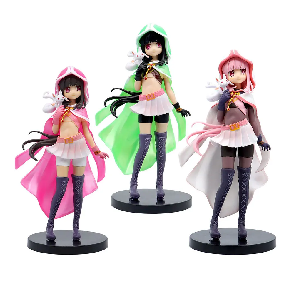 

22CM Anime Figure Magia Record Three Models Tamaki Iroha Stand Animation Model Toys Gifts Collection Decoration Ornaments PVC