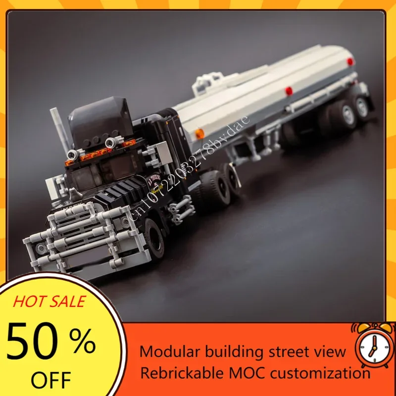 1422 pièces MOC City transport le canard en caoutchouc (Mack RSeries) modèle Puzzles personnalisés bricolage assemblage créatif Puzzle cadeau d'anniversaire