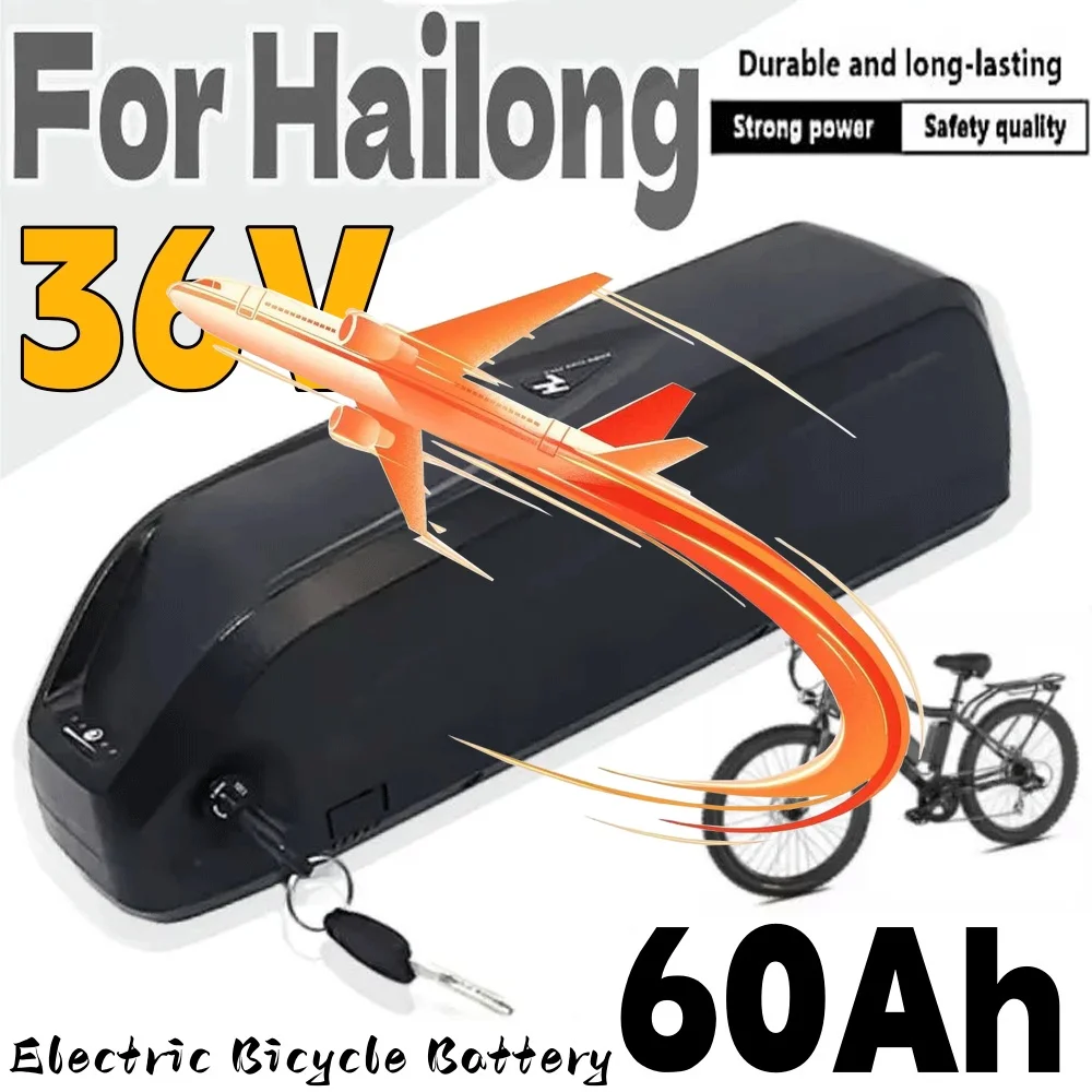 📦For Hailong Bateria 36v 60Ah Motorcycle/bicycle 1000w 3000w Battery With Charger📦