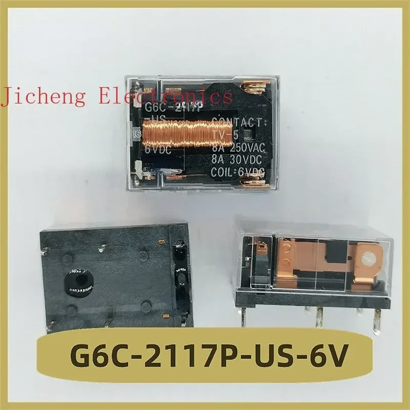 G6C-2117P-US-6V Relay 6V 6 Pin Brand New
