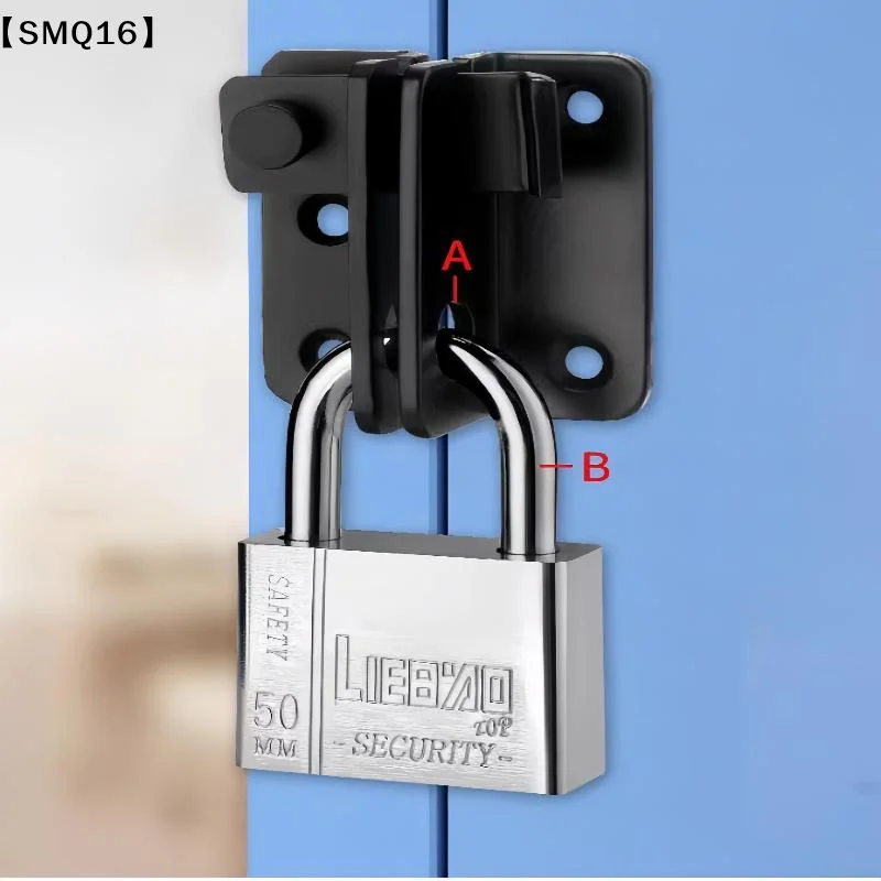 1 PCS High Security Stainless Steel Keyed Alike Padlocks Cut Resistant Shackle For Gates Lockers Warehouse【SMQ】