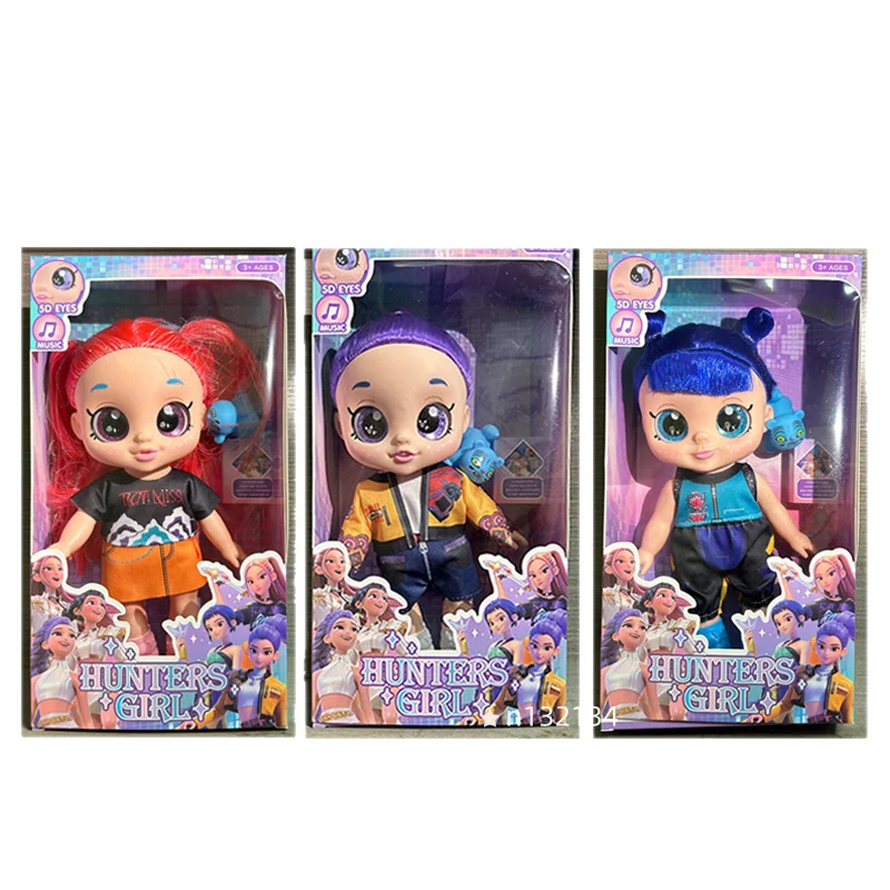 Nouvelle poupée KPOP de 10 pouces avec corps articulé 5D, yeux 5D, son musical, jouet en vinyle, figurine Tigre Bleu, collection cadeau