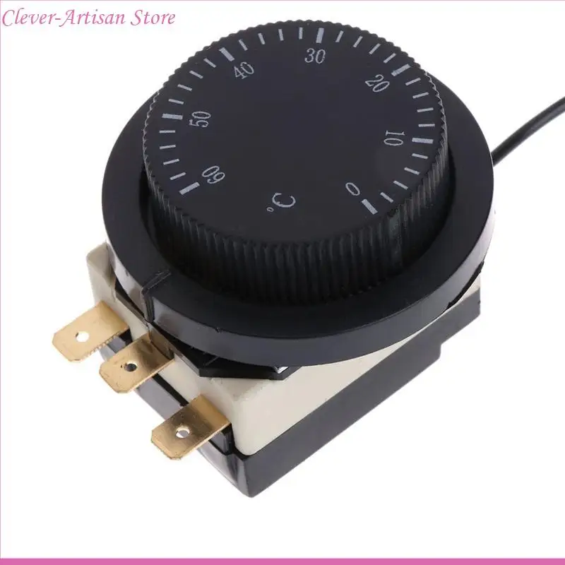 E06B 250V/380V 16A 0-60 ℃ interruptor control temperatura diseñado para termostato capilar horno eléctrico duradero
