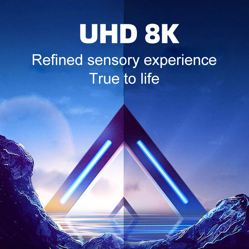 HDMI-Compatible Converter hdmi to HDMI2.1 Cable Adapter 48Gpbs 8K60HZ for HDTV Projector PS4 PS5 Laptop PC