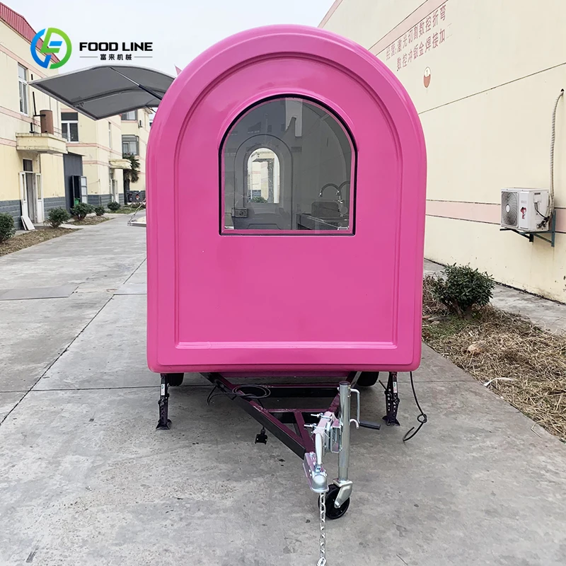 

Foldable Food Trailer Trolley Food Trailer Train Food Electric