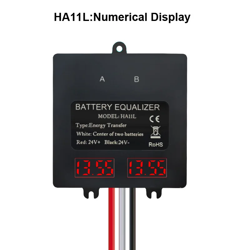 LCD Battery Equalizer Balance Charge for 24V 48V Gel Flood AGM Lead Acid Lithium Batteries