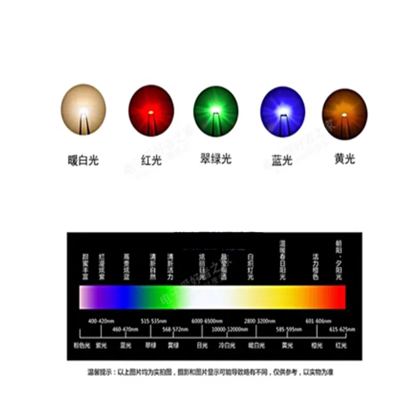 5PCS/LOT 3mm/5mm LED DIODE 12V 20cm pre-wired white red green blue yellow light-emitting diode, lighting pre-soldered