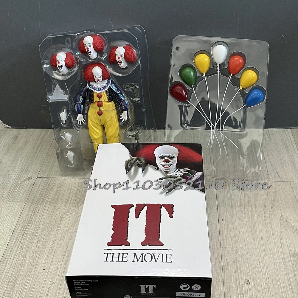 

NECA Joker Stephen King Clown Pennywise Figure Pennywise Leatherface Horror Toy Action Figure Model Halloween Birthday Gifts