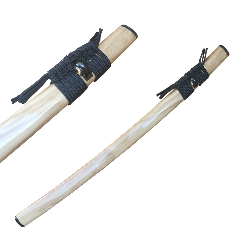 Japanese Samurai Sword Katana Saya, Sheath, Log Wooden Scabbard Material, Nature Color, Brand New Supply, 76cm
