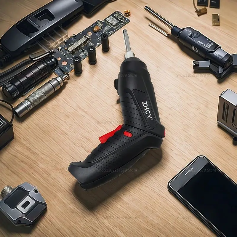 47pcs Rechargeable Electric Screwdriver Kit 3.6V Cordless Lithium Power Tool Set 1800mAh Battery Powered Portable Cordless view 4