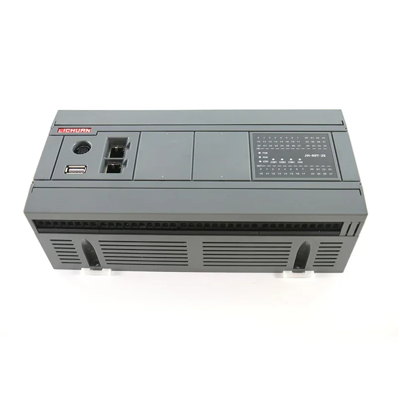 60 Point PLC Programmable Logic Control 36/24 Points Industrial Automation PLC Support Ethernet AC100V-240V