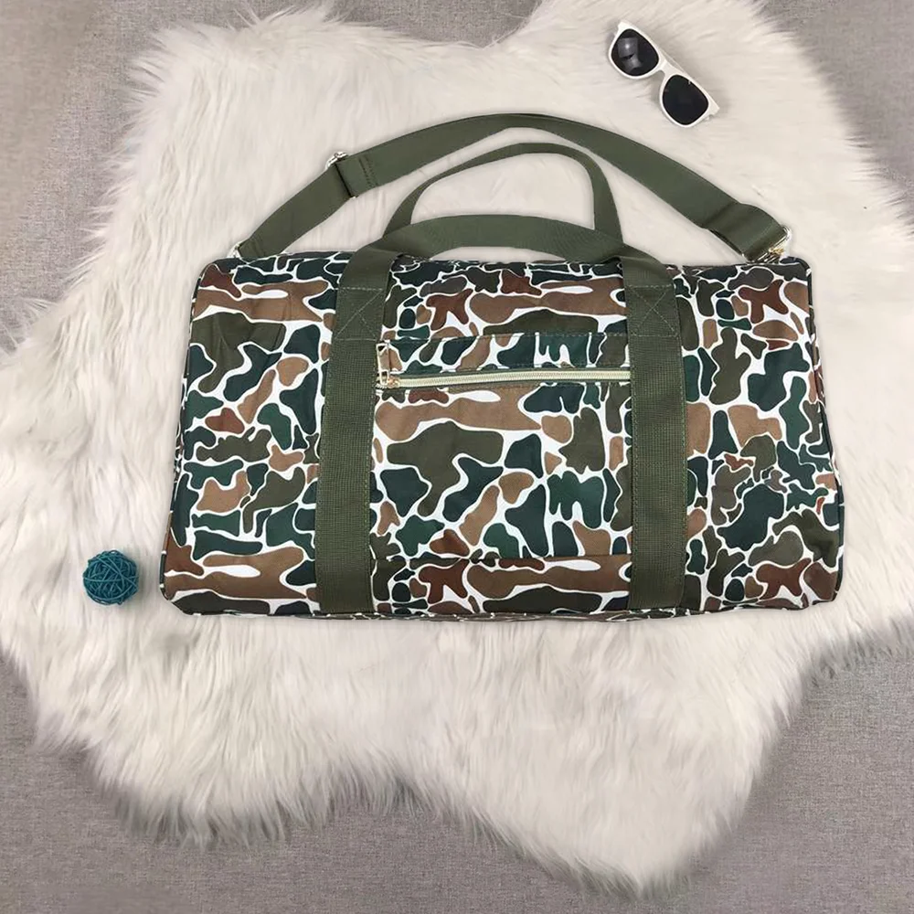 

8.27 Baby Adult Duck Camo Duffle Gym Bags 18.5*11.2*7.9 inches