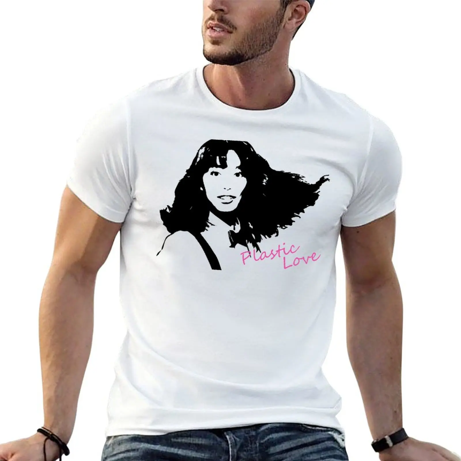 Plastic Love - Mariya Takeuchi T-Shirt Casual Trendy Short Sleeve T-Shirt