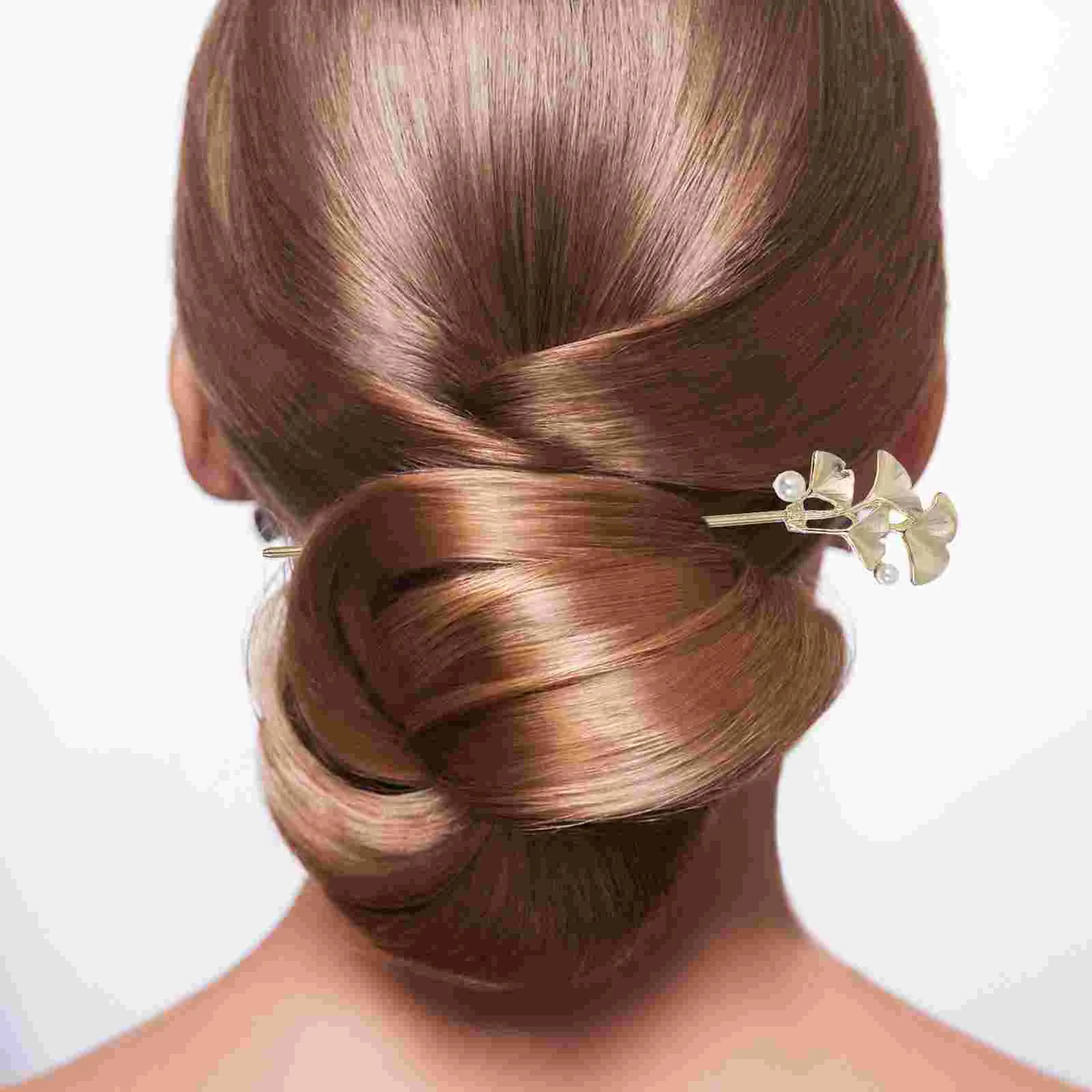 

3 Pcs Hair Pin Vintage Alloy Hairpin Women Sticks Decorations Retro Style Hairpins Accessories Golden Forks Miss