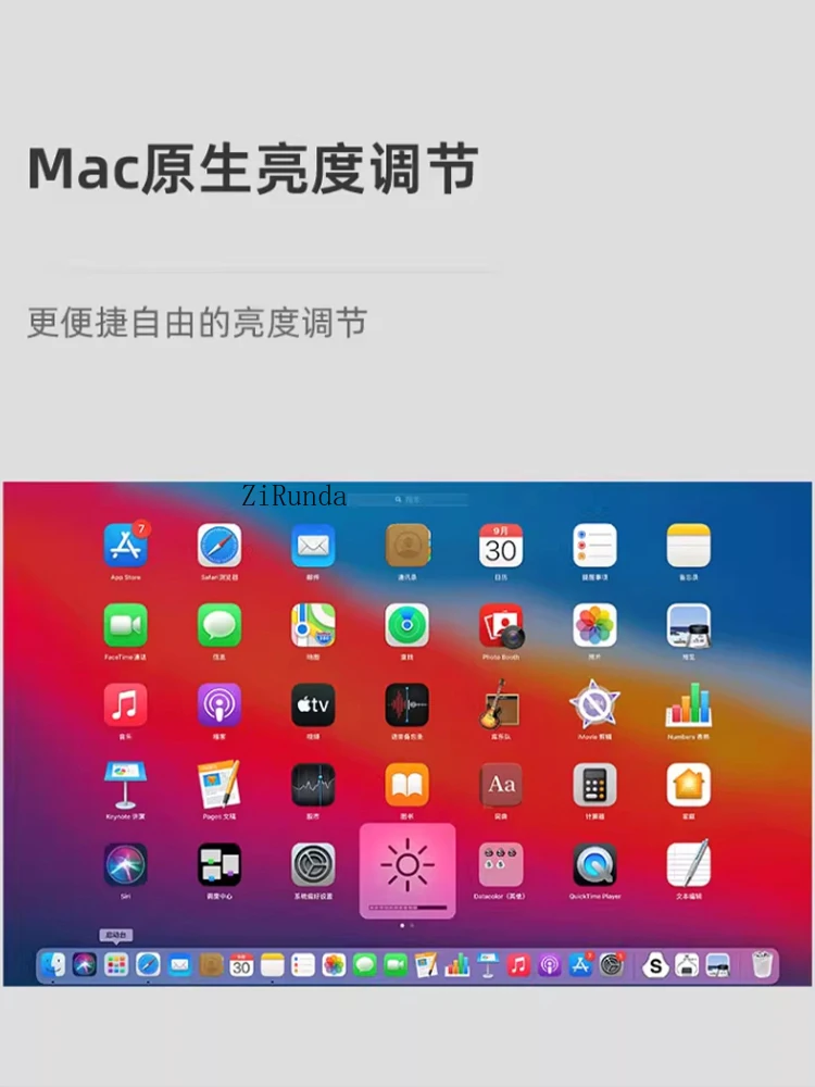 Monitor 24 Inci 4k HDR600 Cermin Layar Retina Desain Fotografi Layar Komputer Desktop Grading Warna