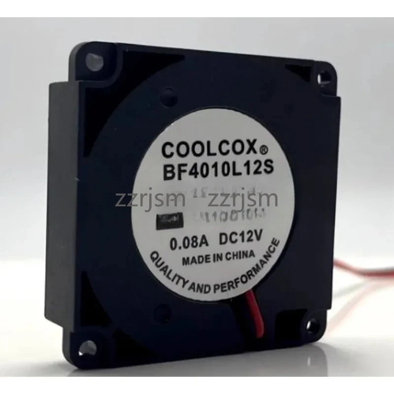 

12V 0.08A 4010 4cm 40*40*10MM Original Cooling Fan For COOLCOX BF4010L12S Turbo Wind Cooler Fan k