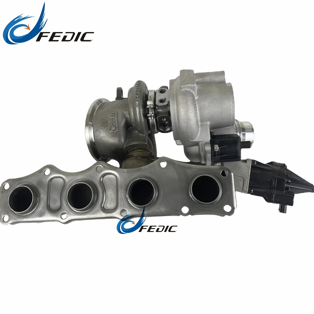 غلاف فولاذي توربو مع المحرك الإلكتروني49477-02006 لـ X1 X3 Z4 125 320 328 520 528 2.0 181HP 242HP N20 N26 N26B N20B20A #5