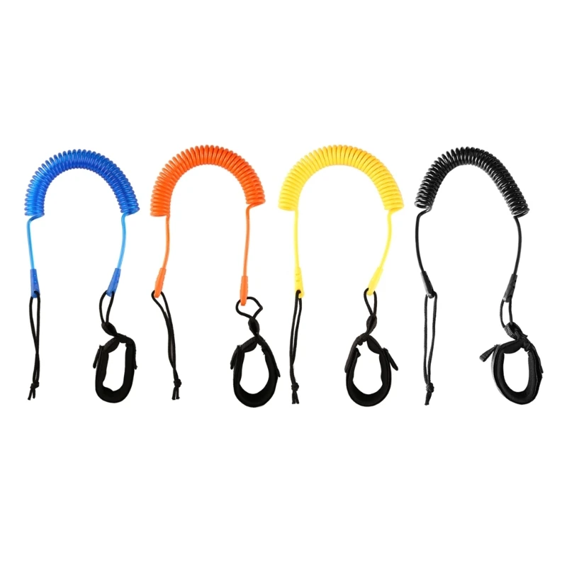 

Coiled Stand Up Surfboard Leash Legrope Strap Surfs Board Leashes SUPs Leash Leg Rope Stand Up Paddle Board Leash