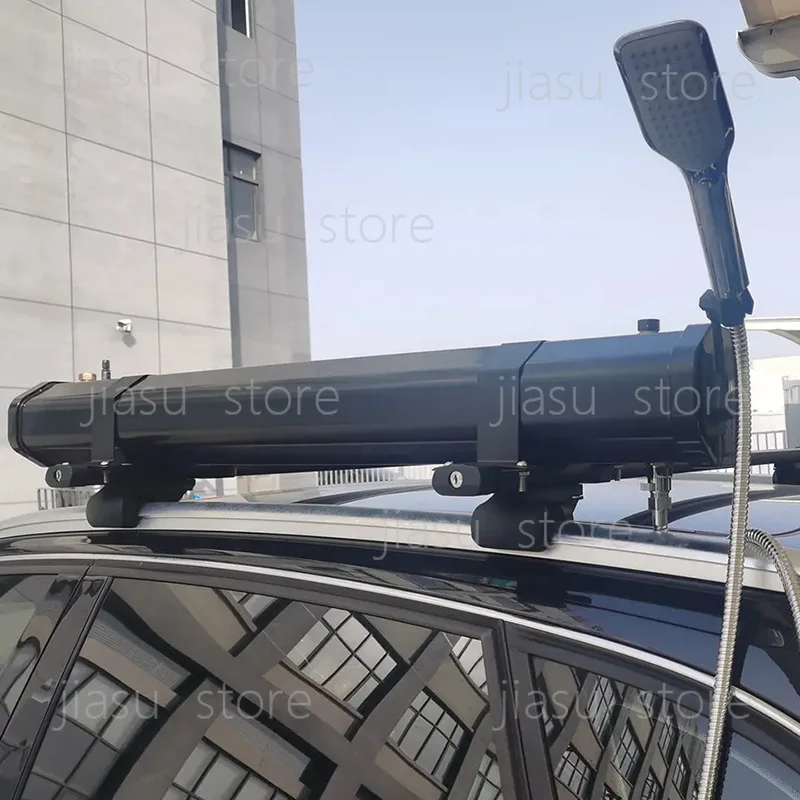 Outdoor Portable 30L Solar Shower PVC Water Storage Tank Car Travel Off-Road Camping Hiking Supply