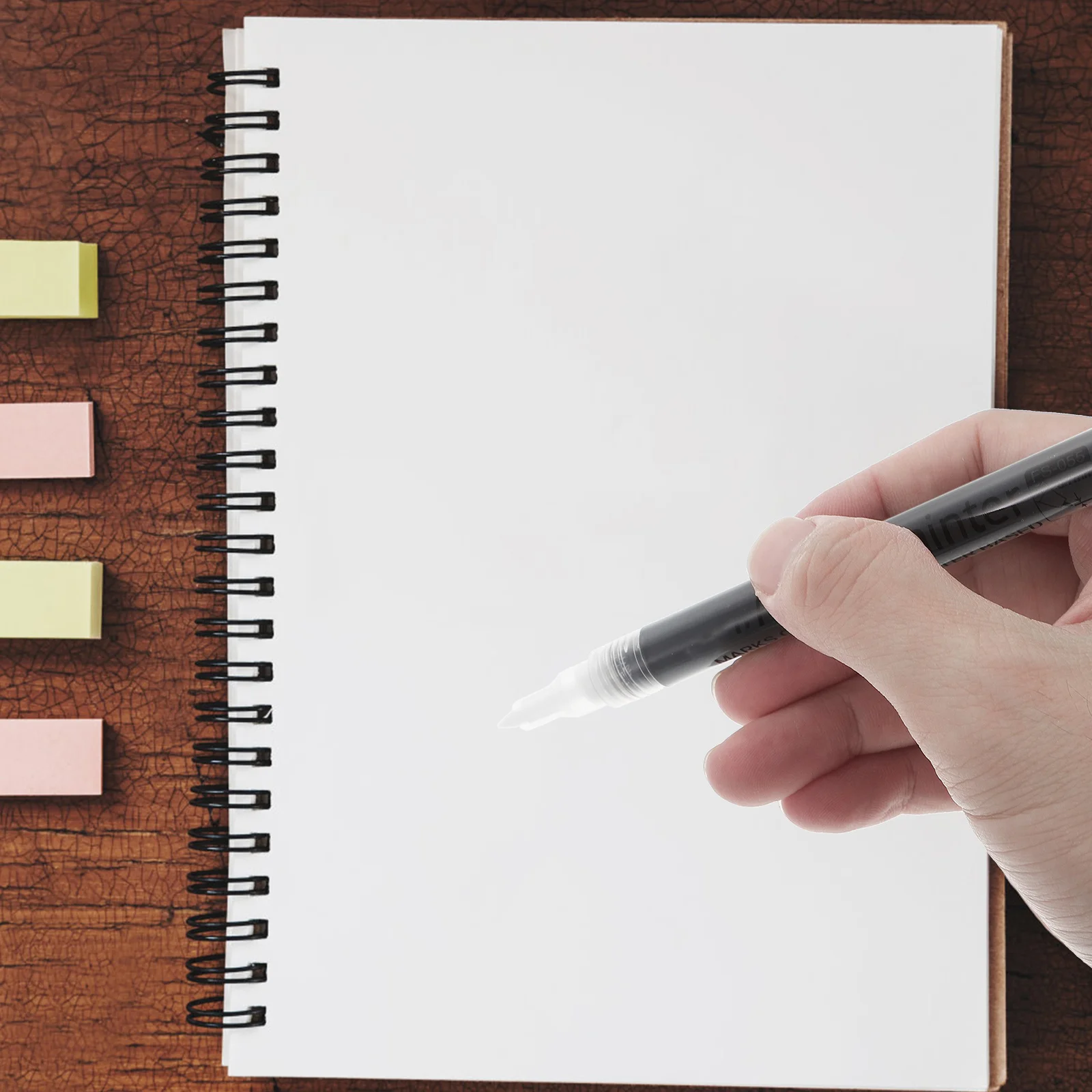 Stylos marqueurs en acrylique à pointe Fine, 6 pièces, marqueurs de dessin, démarrage facile, pression minimale, parfaits pour les projets artistiques, cadeaux de vacances