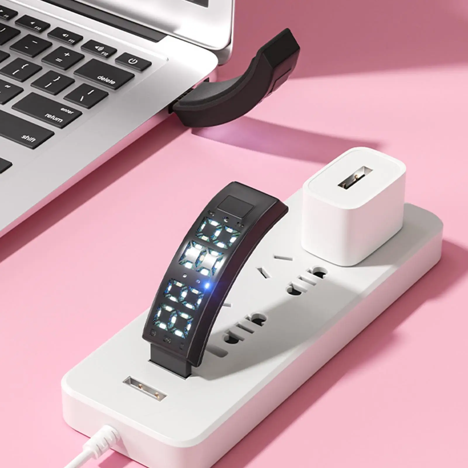 Montre avec alarme réveil vibrant montre numérique silencieux réglable Smartwatch bracelet horloge pour voyage école sport