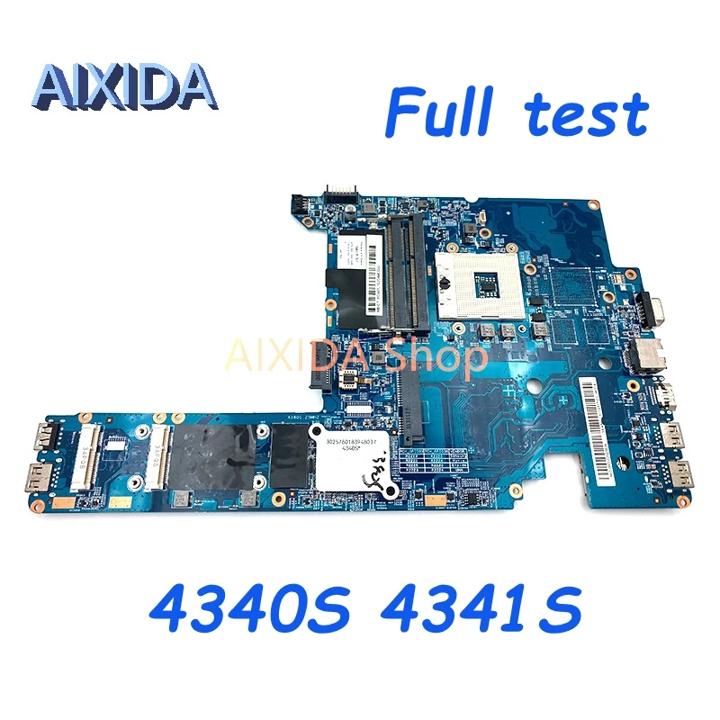 AIXIDA 683856-001 683856-501 696335-001 48.4RS01.011 For Hp Probook 4340S 4341S Laptop Motherboard DDR3 PGA989 Main Board