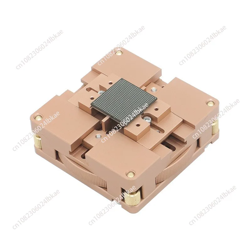 for 80mm 90mm Universal BGA Reballing Station Fixture Jig with Magnet Auto Adjust Stencil Holder with 12Pcs BGA reballing stenci