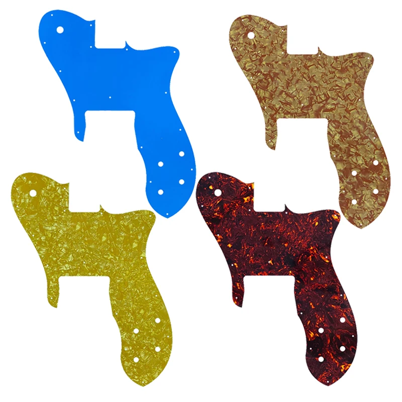 Xin Yue Custom Guitar Pickgaurd - For '72 Custom RI Tele No Control Hole Guitar Pickguard Scratch Plate Multicolor Options