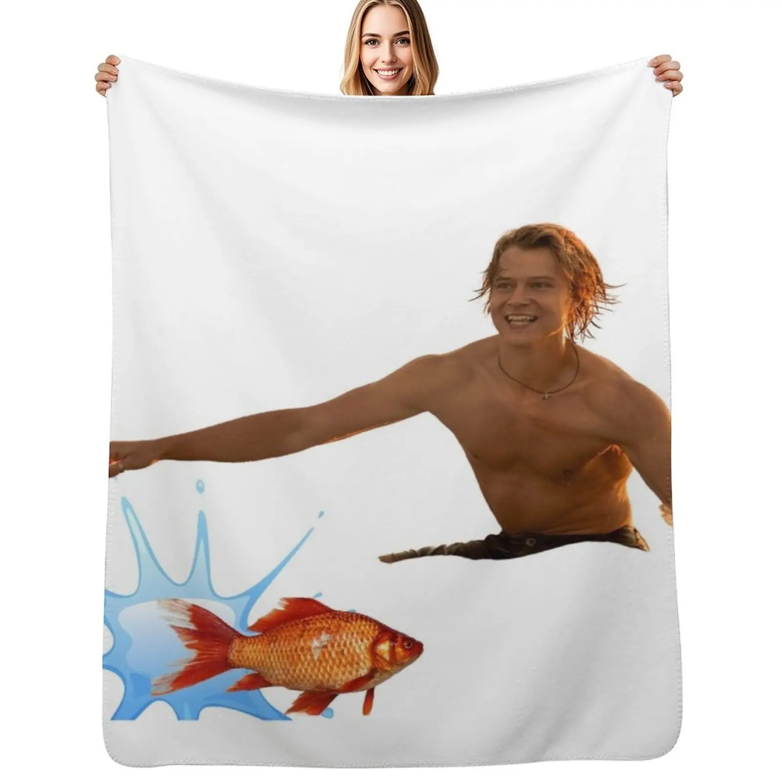 

JJ Maybank And Rafe Cameron Throw Blanket Sofa decorative Multi-Purpose Blankets